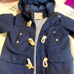 Zara boys Coat, size 5, color dark blue